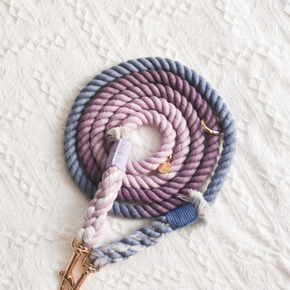 ROPE LEASH - BEAUTIFUL VIOLET